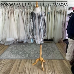 Fully Sequined Mini Dress